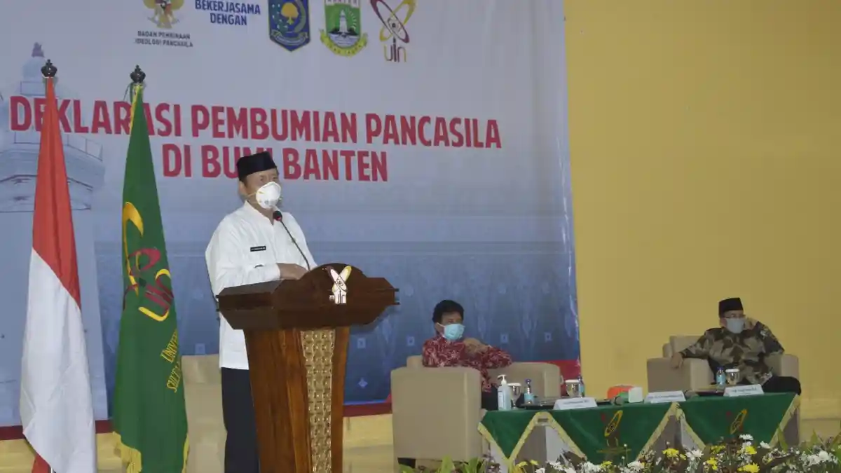 Gubernur Wahidin Halim Apresiasi Kerukunan Antar Umat Beragama di Banten