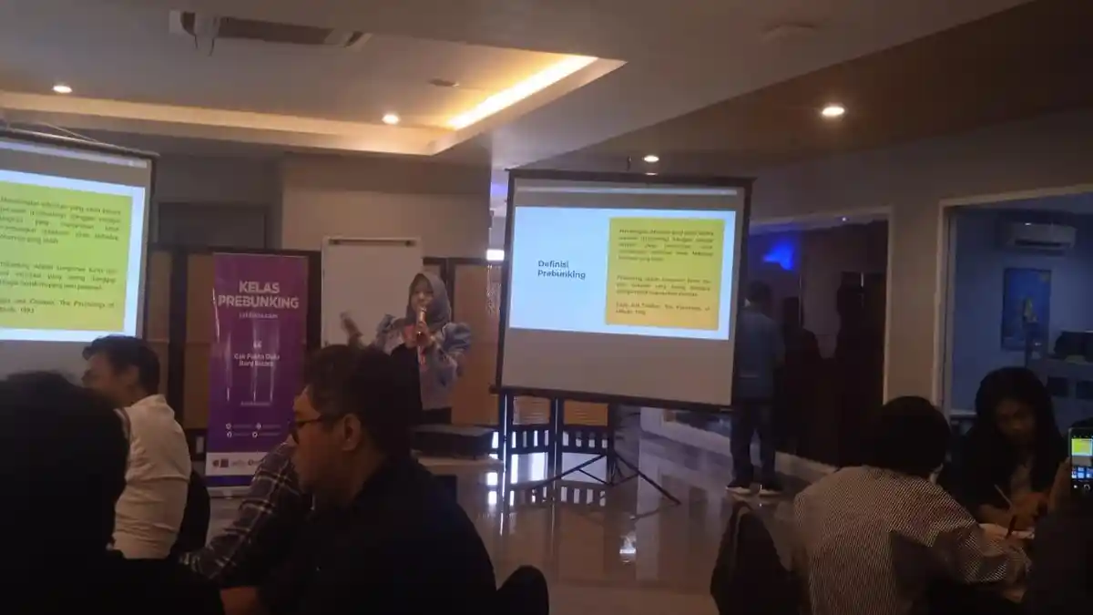Cegah Penyebaran Hoaks Jelang Pemilu 2024, MAFINDO Gelar Kelas Prebunking di Surabaya