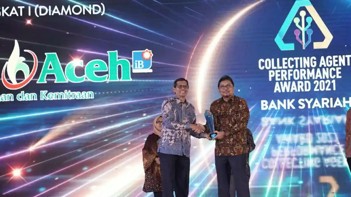 Optimalkan Penerimaan Negara, Bank Aceh Raih Collecting Agent Performance Award dari Kemenkeu