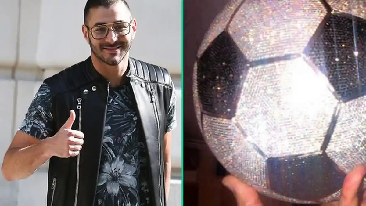 Benzema Beli Bola Berlian Seharga Rp 3,4 Miliar