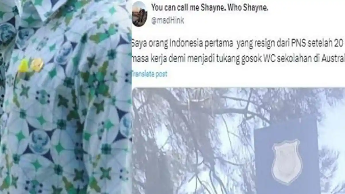 SOSOK Husain PNS Resign dan Jadi Tukang Gosok WC di Australia, Tak Nyesal, Digaji Rp300 Ribu Per Jam