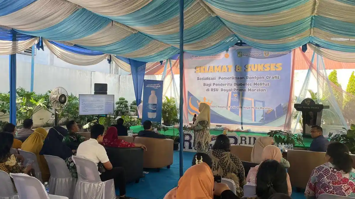 RSU Royal Prima Marelan Berikan Pemeriksaan Rontgen Toraks Gratis untuk Penderita Diabetes