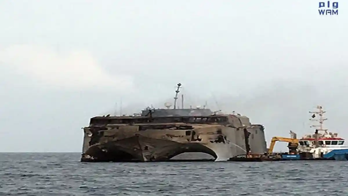 Kapal HSV-2, Pernah Dipakai US Navy, Lalu Disewa Angkatan Laut UEA dan Rontok Dihajar Rudal Houthi