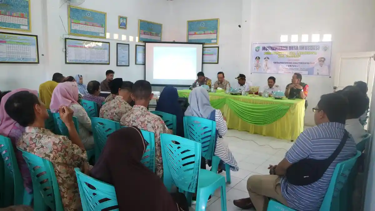 Desa Manakku Gelar Musyawarah Desa, Ini Tujuannya
