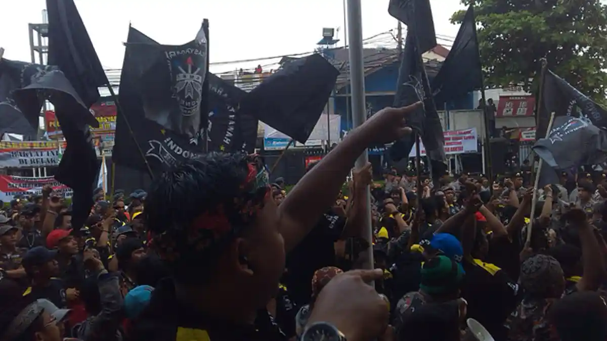 Demonstran: Hukumnya Wajib Lantik Budi Gunawan Sebagai Kapolri