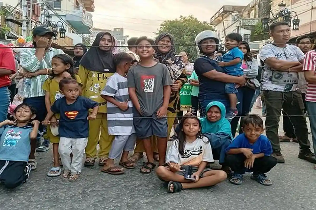 Umat Muslim Alak Saksikan Pawai Paskah Pemuda Sinode GMIT Kupang