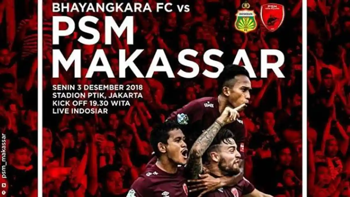 Hasil Akhir Bhayangkara FC vs PSM Makassar, Skor Sama Kuat 0-0