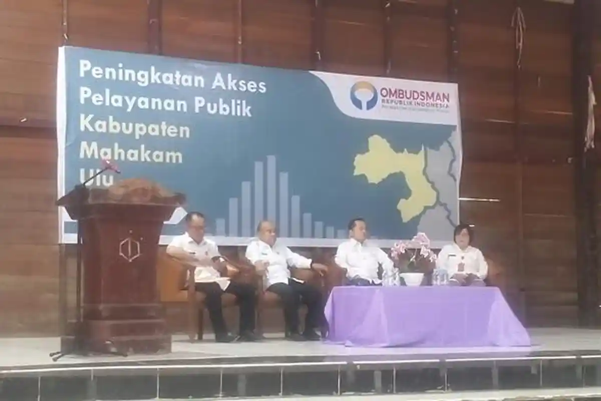 Penuh Keterbatasan Pascabanjir Pelayanan Publik Pemkab Mahulu Tetap Jalan, Ombudsman Beri Apresiasi