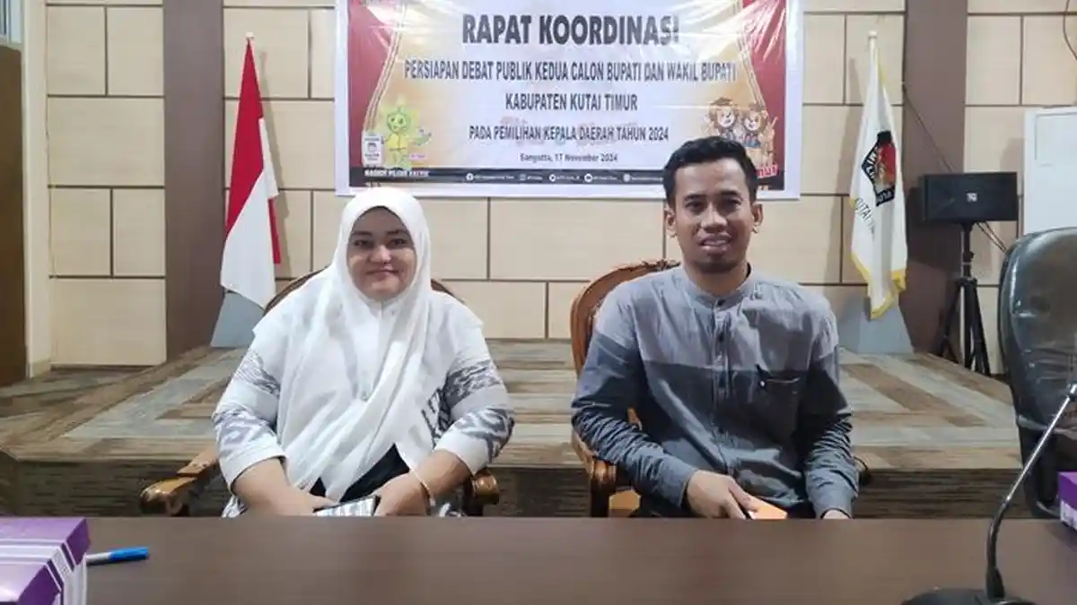 Debat Pilkada Kutim 2024 Digelar di Balikpapan dan Samarinda, KPU Beberkan Alasannya