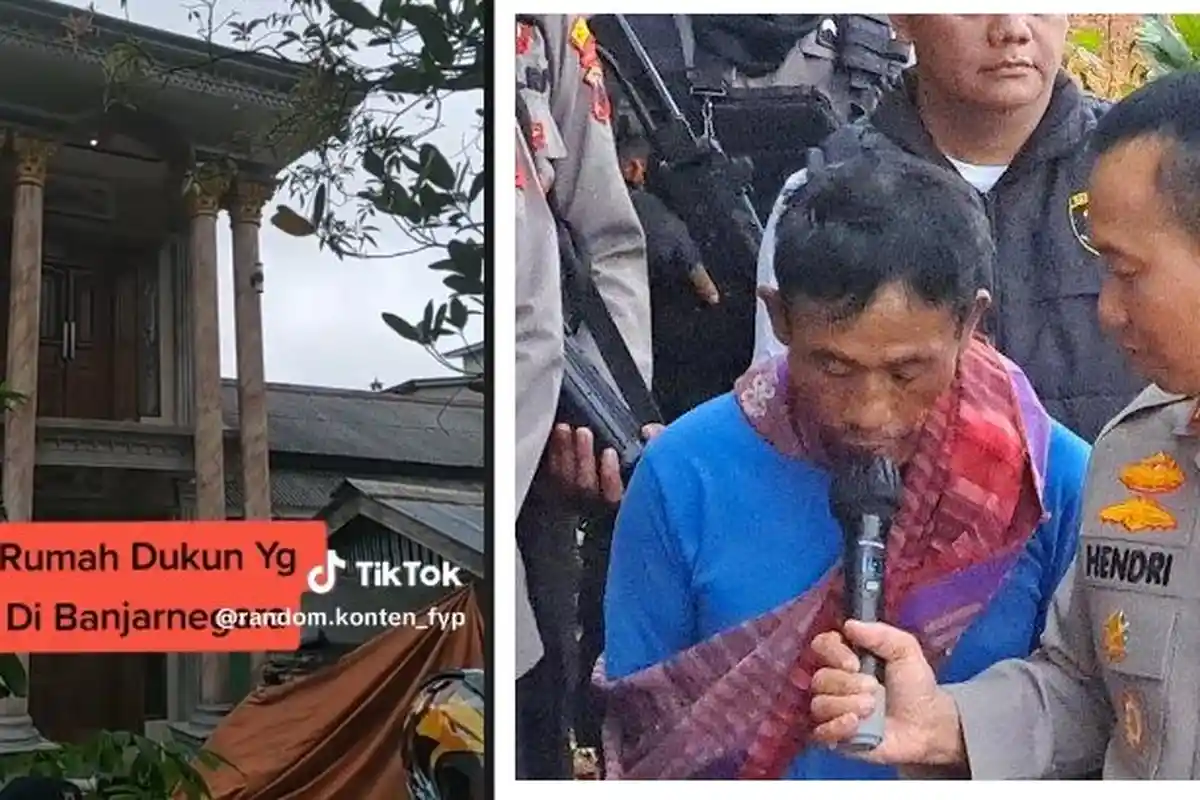 Penampakan Rumah Mewah Mbah Slamet Dukun Pengganda Uang yang Bunuh 12 Orang di Banjarnegara