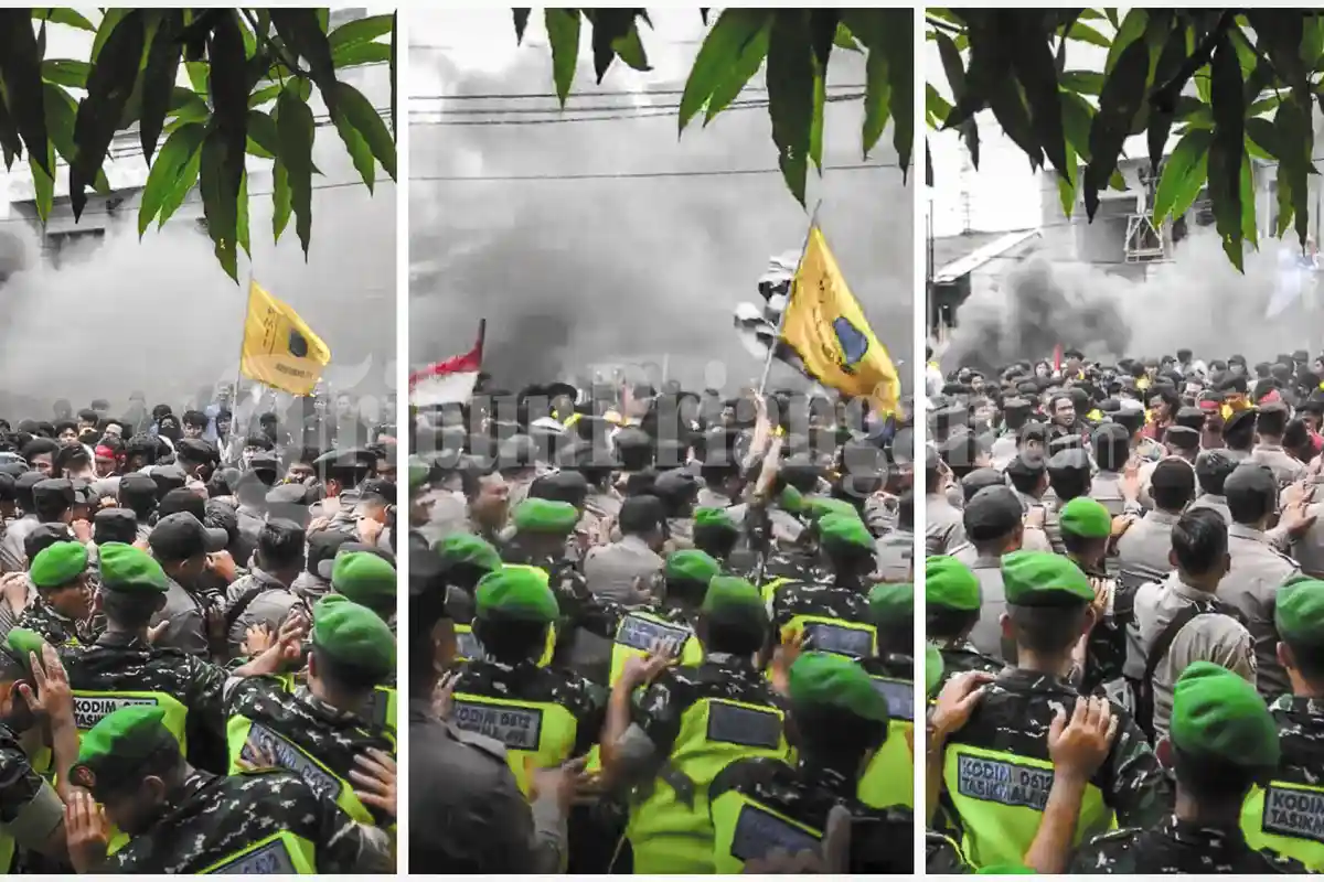 Aliansi Tasikmalaya Bergerak Desak Dewan Tolak Perppu No 2 dan Undang-undang Cipta Kerja