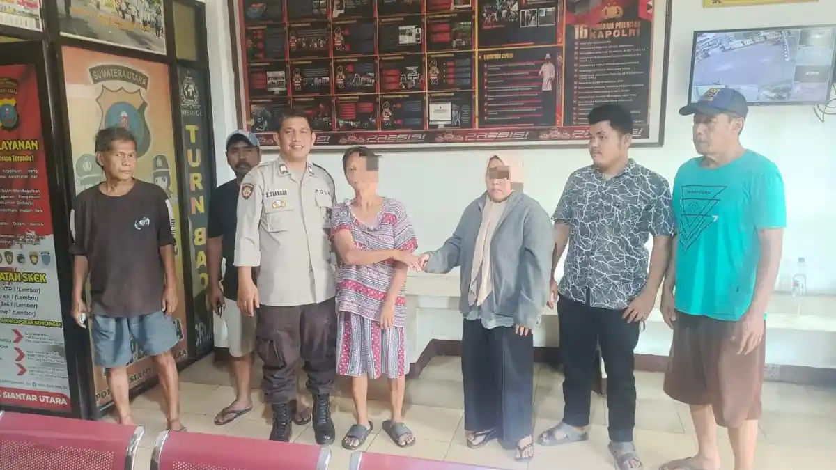 Polsek Siantar Utara Tuntaskan Kasus Dugaan Penganiayaan Lewat Jalur Mediasi
