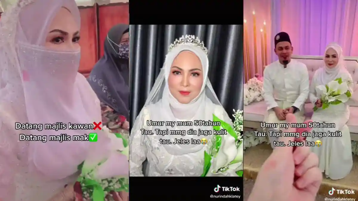 Nenek 2 Cucu Menikahi Pria 30 Tahun, Anak Diserbu Pertanyaan Rahasia Ibunya Awet Muda