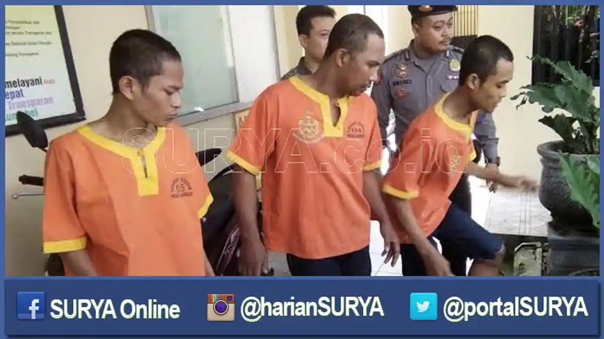 Kerap Beraksi di Lamongan, Tiga Sindikat Curanmor Ditangkap di Suramadu