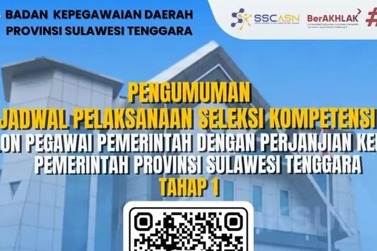 PPPK Tahap 2 Sulawesi Tenggara Sudah Bisa Cetak Kartu Ujian? Jadwal Tes di Sultra Resmi Diumumkan