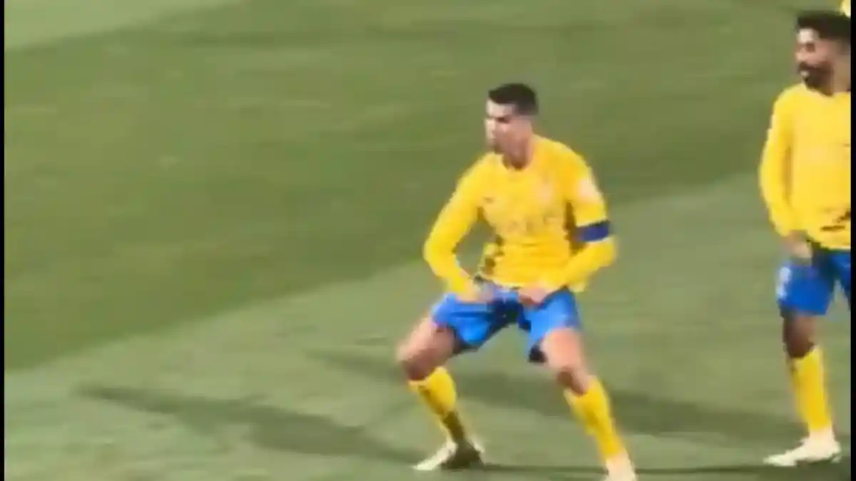 CRISTIANO Ronaldo Buat Selebrasi Kontroversi, Terancam Hukuman di Liga Arab Saudi