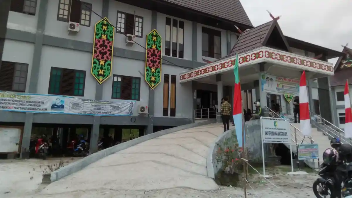 KaltengPedia - Kantor Disdukcapil Kota Palangkaraya