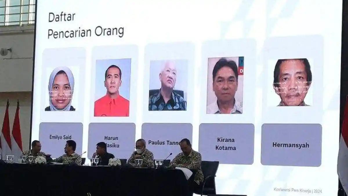 KPK Umumkan 5 Buronan Kasus Korupsi yang Belum Tertangkap, Ini Nama-namanya