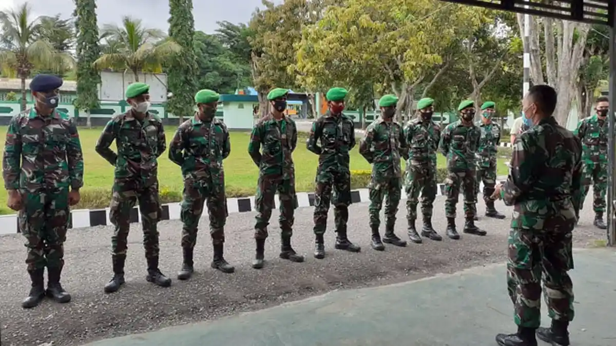 Kodim 1618/TTU Melepas Keberangkatan 8 Taja Prabinsa ke Yon Zipur dan Kompi Kavaleri