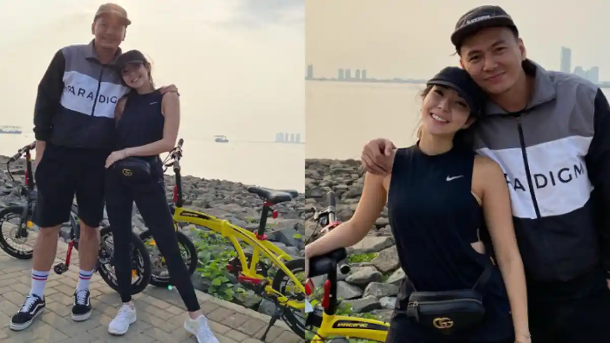 Bantah Rumor Putus, Gisel Pamerkan Momen Manis Bersepeda Bareng Wijin, Makin Lengket