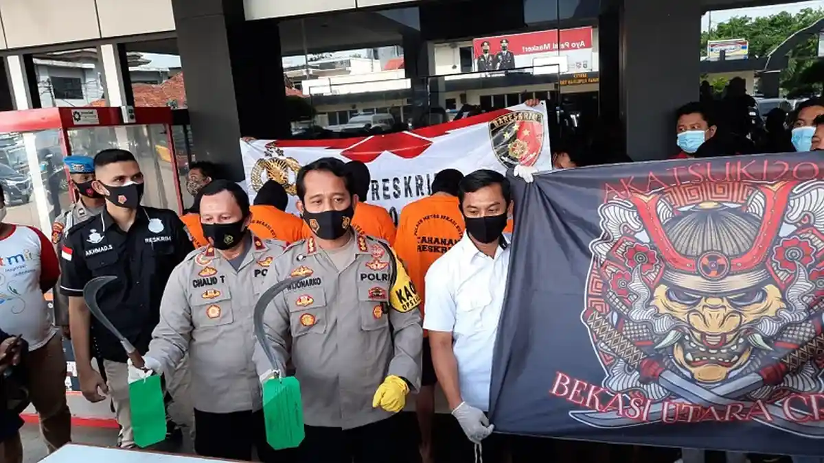 VIDEO Geng Akatsuki Asal Babelan Kerap Bergerombol Bikin Onar dan Aksi Kriminalitas