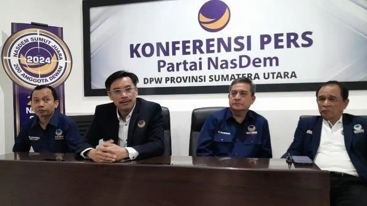 NasDem Buka Pendaftaran Balon Gubernur Sumut, Wali Kota dan Bupati 1-7 Mei Mendatang