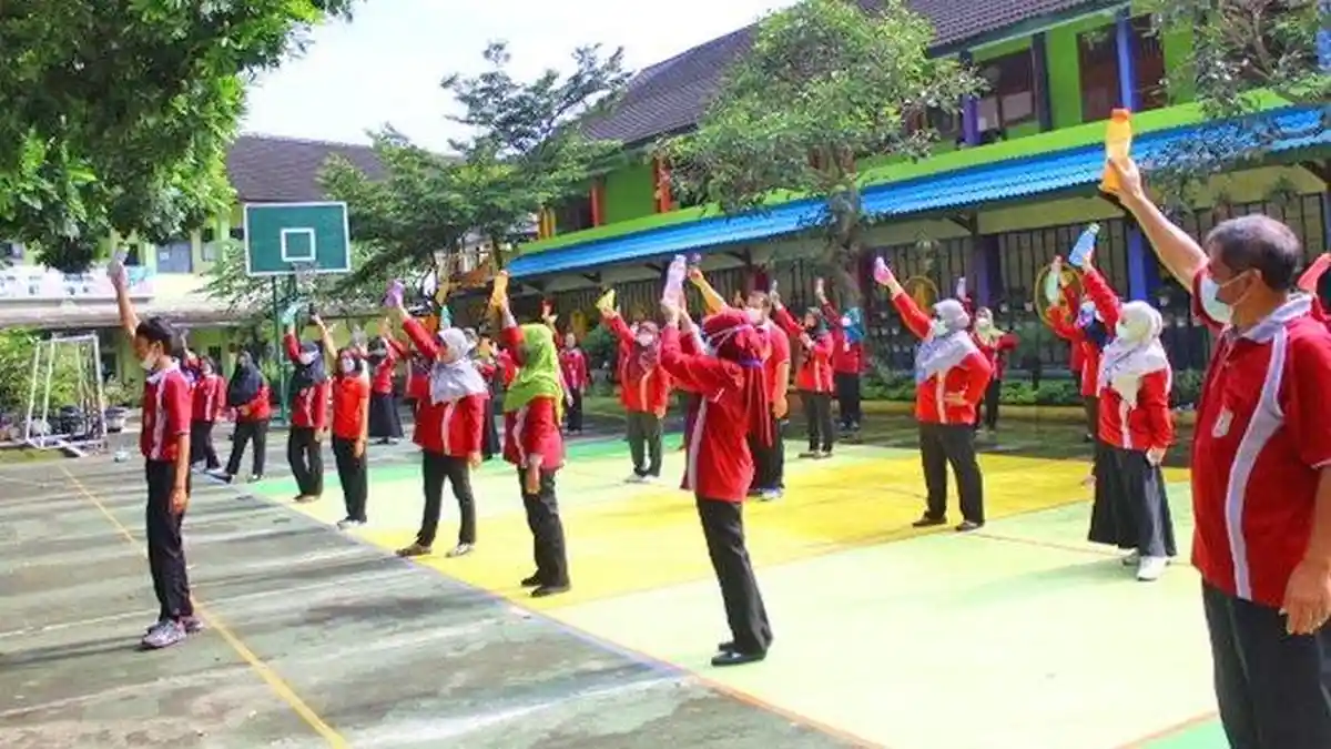 14 Guru Sembuh Dari Covid 19, SMP Negeri 4 Salatiga Mulai Bangkit, Ini Ceritanya