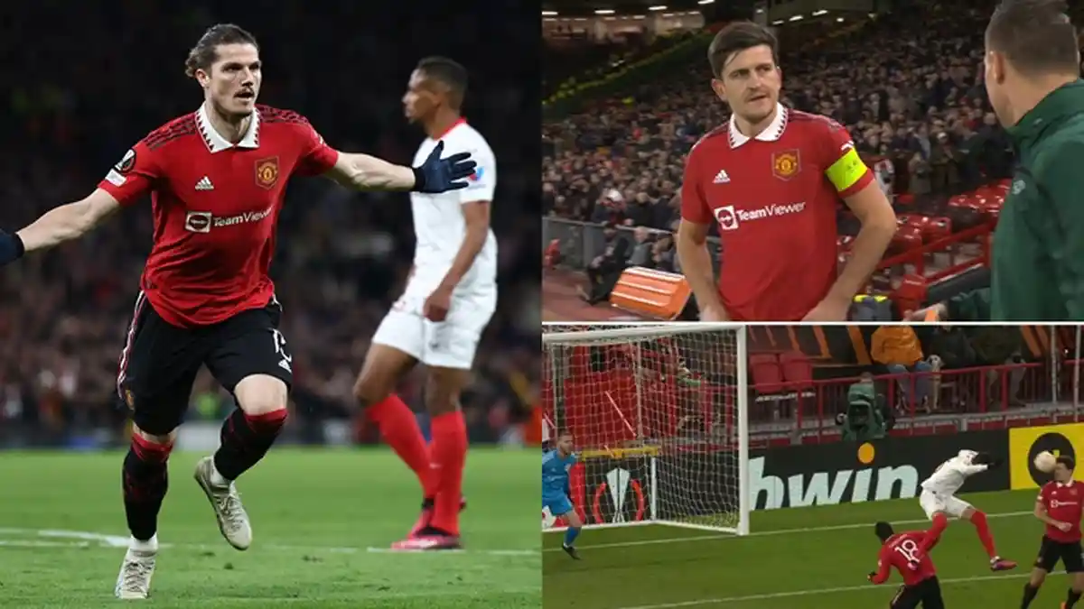 Hasil Man United vs Sevilla 2-2, Maguire Cetak Gol Bunuh Diri, Sabitzer Brace