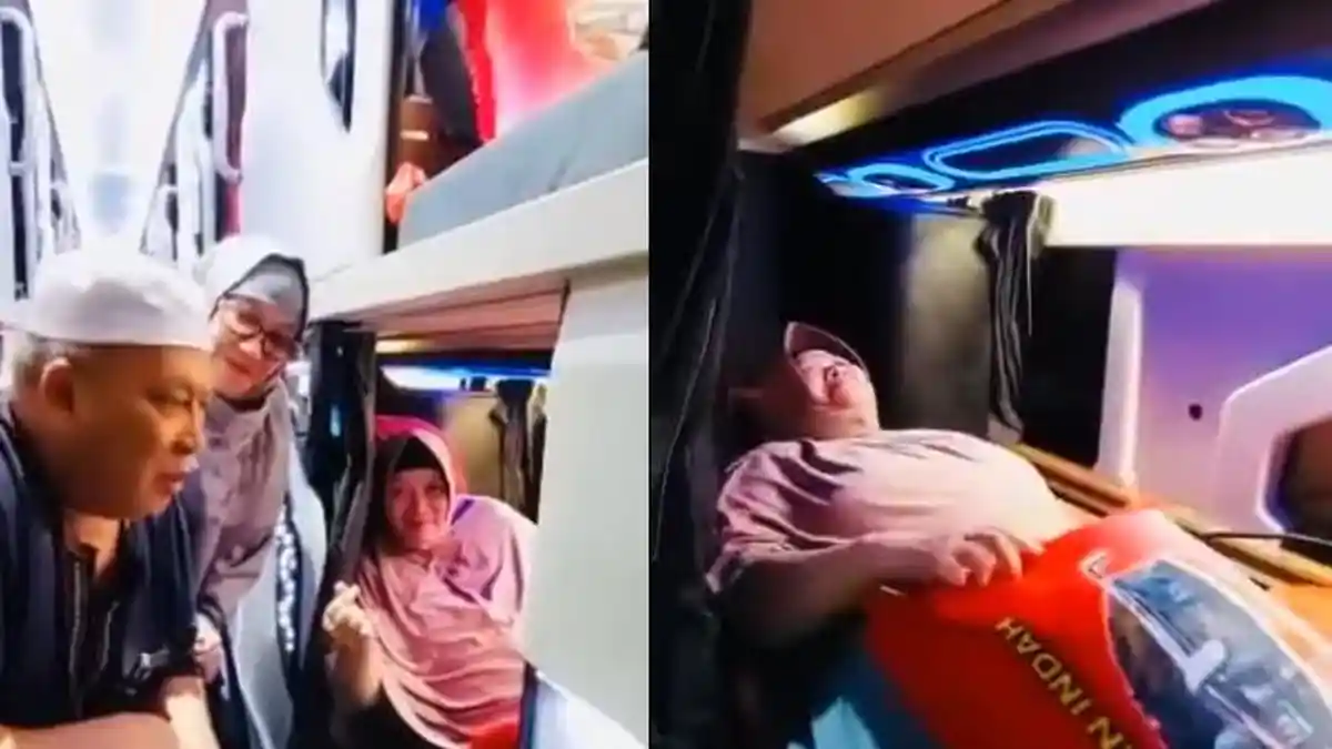 Bus Aceh Mewah Hadir dengan Sleeper Class Bagai Menginap di Hotel Kapsul