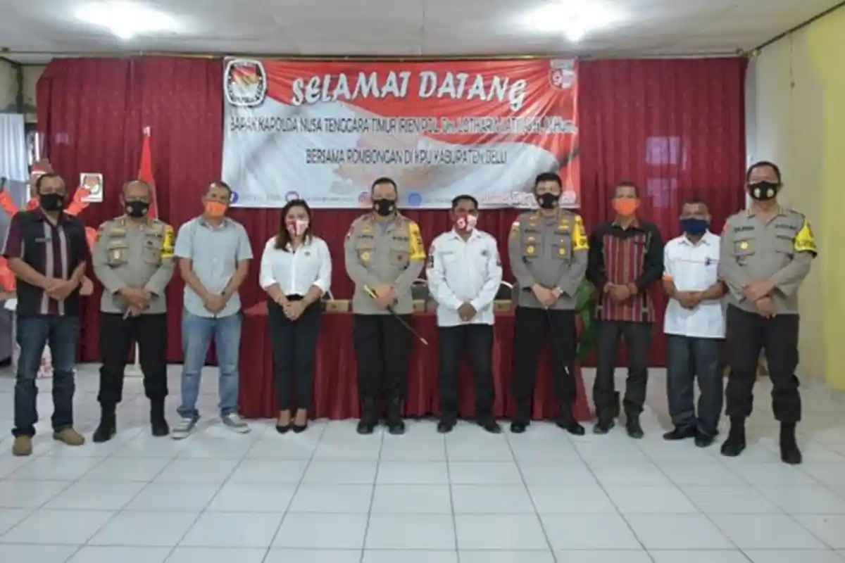 Kapolda NTT Beri Jaminan Keamanan Bagi Penyelenggara Pilkada Belu 2020