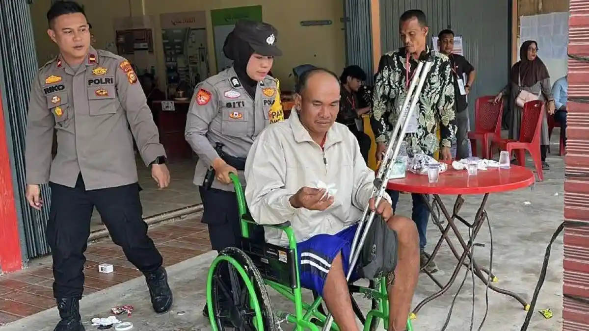 Srikandi Polres Kampar, Cinta Damai dan Tulus Menjaga Hak Pilih Warga
