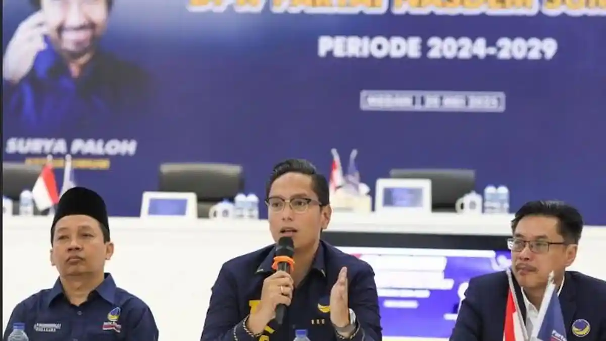 Jabatan Baru, Wali Kota Medan Rico Waas Dipercaya Jadi Ketua Bapilu Partai NasDem Sumut 2024-2029