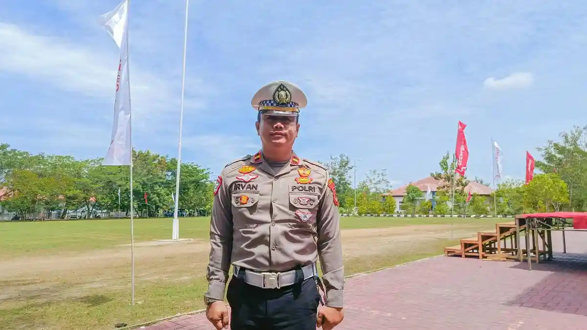 Profil Ipda Irvan Riadi Wuata, Komandan Upacara HUT ke-80 RI di Kabupaten Bone Bolango Gorontalo