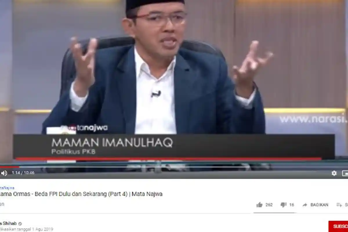 Politisi PKB Ceritakan Pernah Dipukuli Oknum FPI pada 2008, Ini yang Diucapkan Gus Dur Waktu Itu