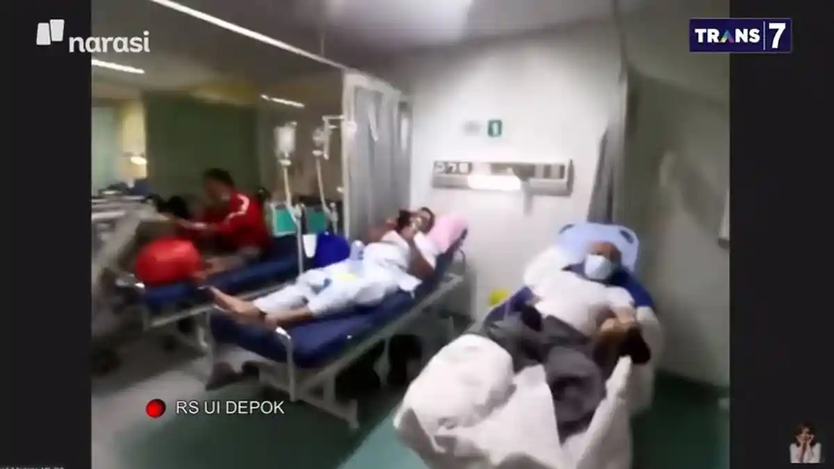 Di Mata Najwa, Dokter di RS UI Depok Videokan Langsung Isi Ruang IGD Pasien Khusus Covid