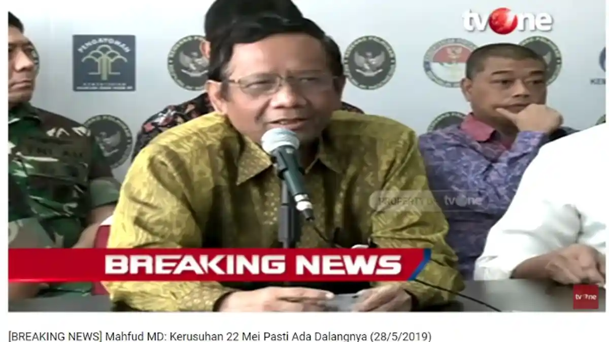 Mahfud MD Singgung Peluang Kemenangan Prabowo dalam Gugatan Pilpres: MK Tak Boleh Diteror Siapa Pun