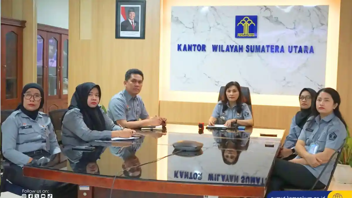 Perkuat Sinergi Penerbitan SKT Parpol Baru, Kanwil Kemenkum Sumut Ikuti Rakor Teknis Ditjen AHU