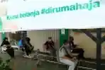 Belanja Jelang Lebaran Dengan Physical Distancing