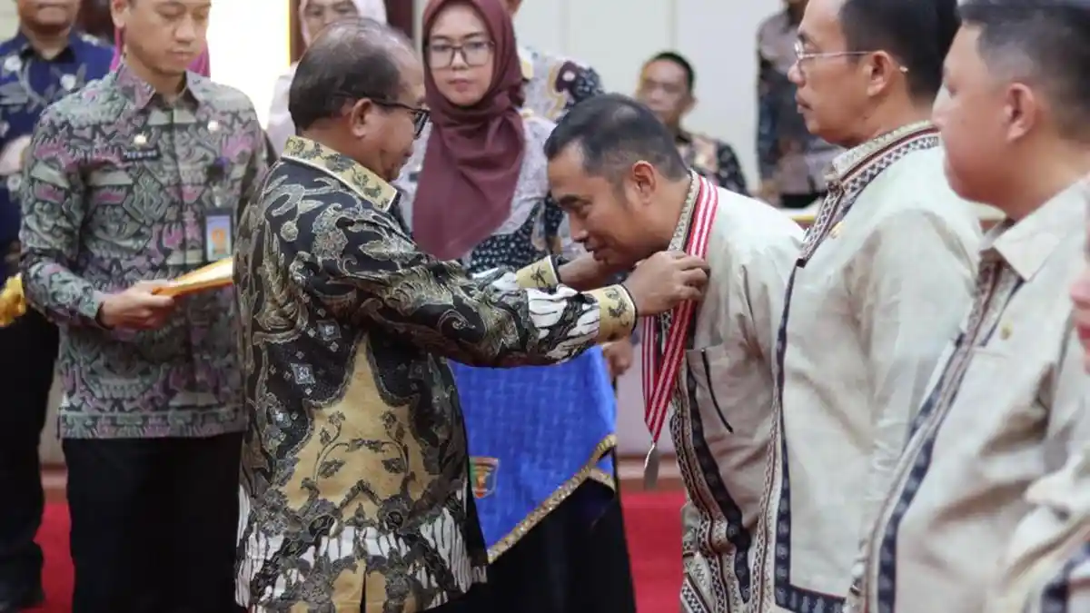 Kabupaten Lampung Tengah Raih 2 Penghargaan PKN
