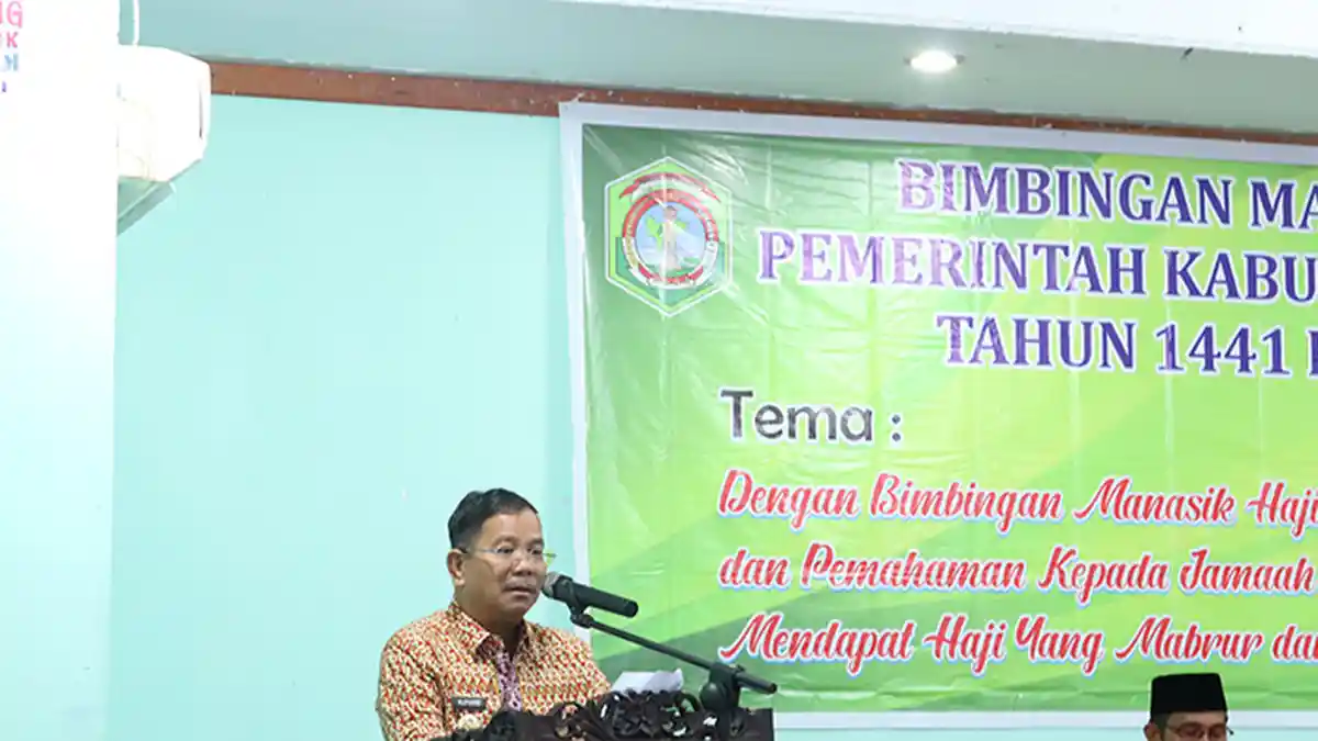 Rupinus Buka Manasik Haji Pemkab Sekadau Tahun 2020