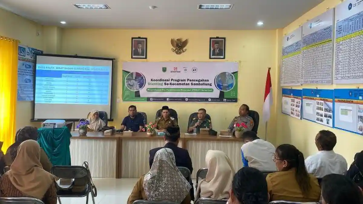 Upaya Cegah Stunting, PT Berau Coal Rutin Gelar Koordinasi Program Pencegahan Stunting
