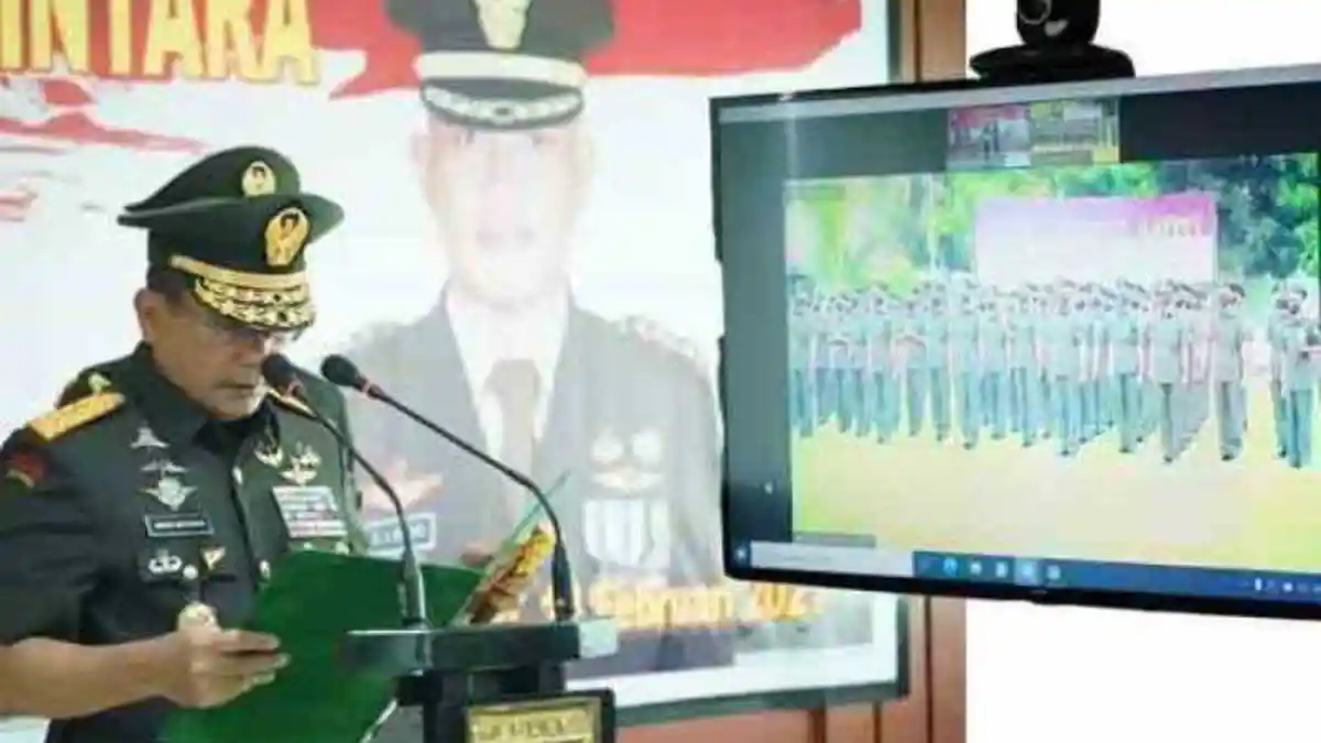 Pesan Pangdam Merdeka Mayjen TNI Santos G Matondang Kepada Para Lulusan Pendidikan Bintara Pertama