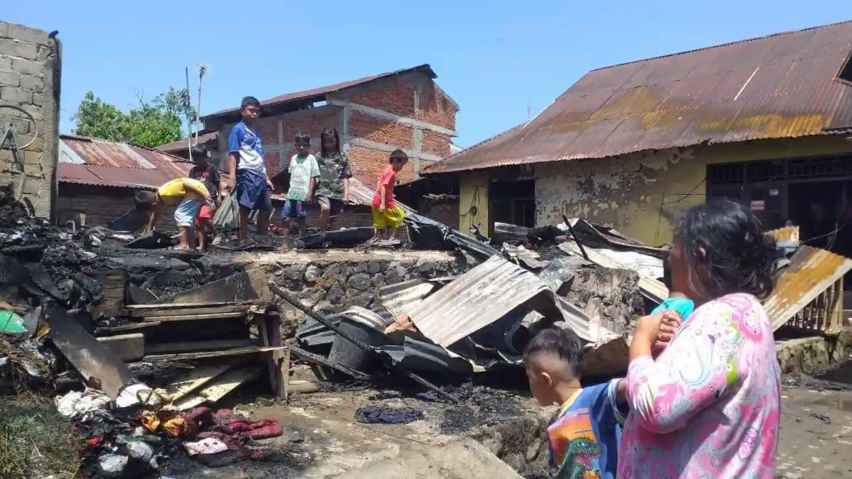 Kronologi Kebakaran di Mahawu Lingkungan 3 Manado: Api dari Dapur, Pemilik Tak Ada di Rumah