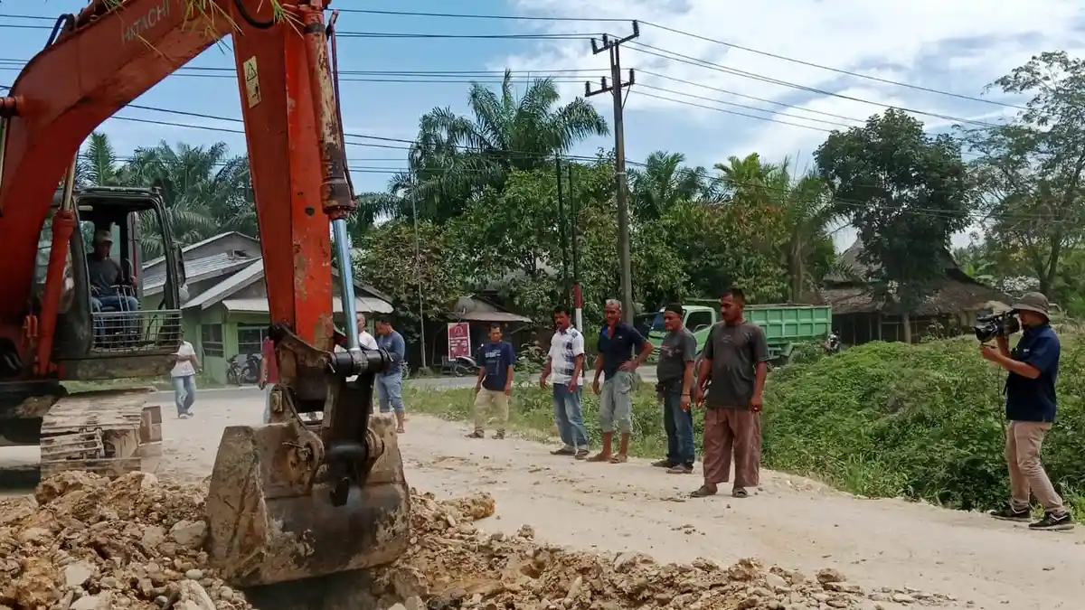 Sempat Protes, Warga Akhiri Blokade Jalan Masuk ke PKS Emsem Sawita di Aramiyah, Aceh Timur