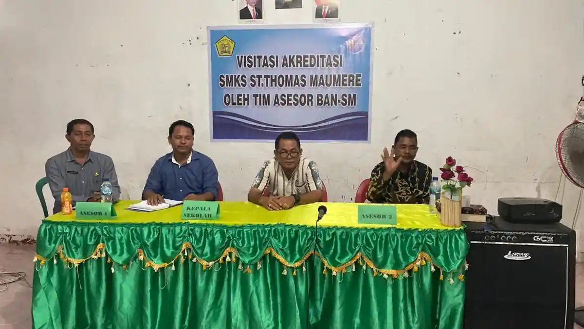 SMKS Santo Thomas Maumere Raih Akreditas A, Unggul di Semua Jurusan