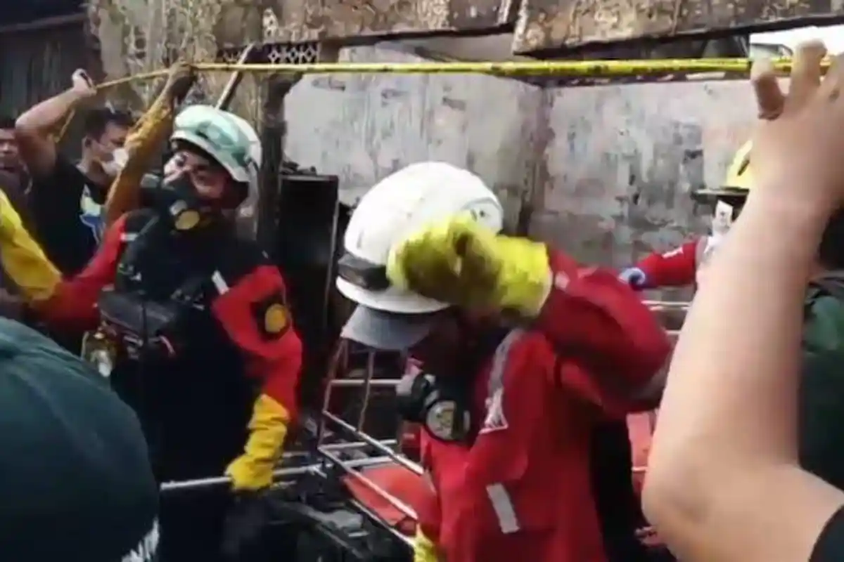 Tinggal Kerangka, Begini Kondisi Seorang Korban Tewas Kebakaran Depo Pertamina Plumpang