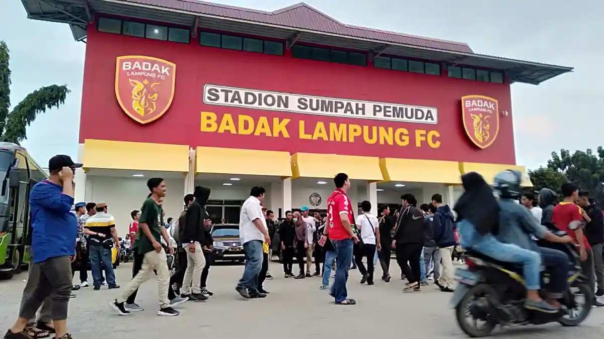 Musim Depan Badak Lampung Tak Lagi Berlatih di Stadion Sumpah Pemuda