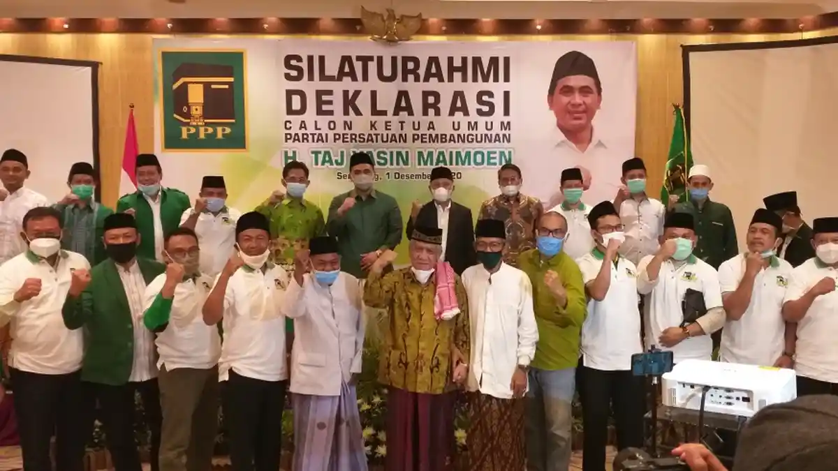 Malam Ini Wagub Jateng Gus Yasin & Suharso Monoarfa Berebut Kursi Ketum PPP, Siapa Lebih Berpeluang?