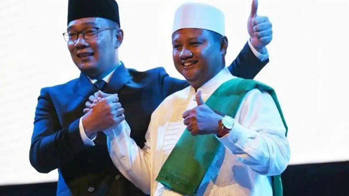 Doa Ridwan Kamil untuk Wagub Uu yang Akan Nyaleg DPR RI