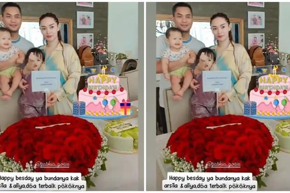 Zaskia Gotik Ulang Tahun Ke-33, Perayaan Sederhana Bersama Sirajuddin Mahmud dan Anaknya
